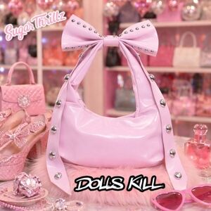 Dolls Kill Oversized Bow Bag